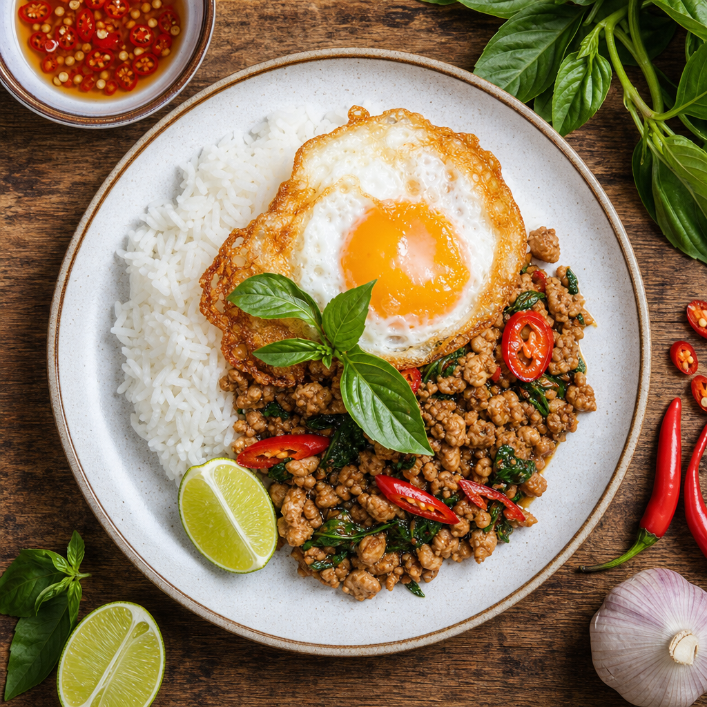 Thai Basil Chicken (Pad Krapow)