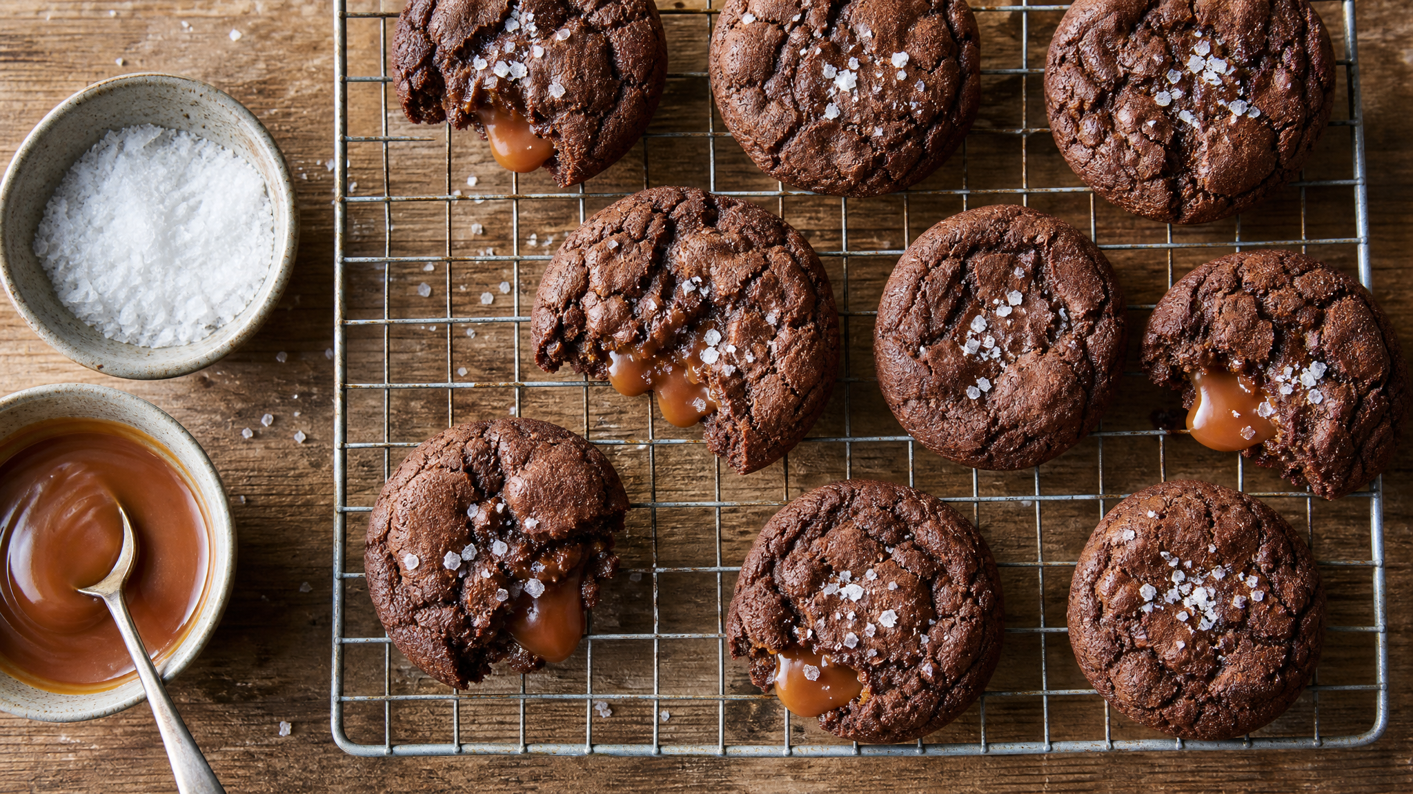 Salted Caramel Chocolate Chip Cookies