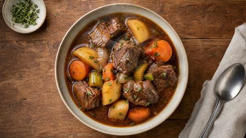Definitive Red Wine Beef Stew