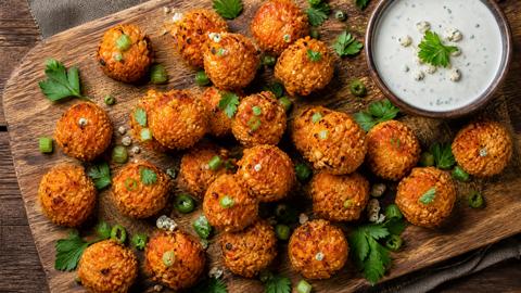 The Ultimate Buffalo Quinoa Bites