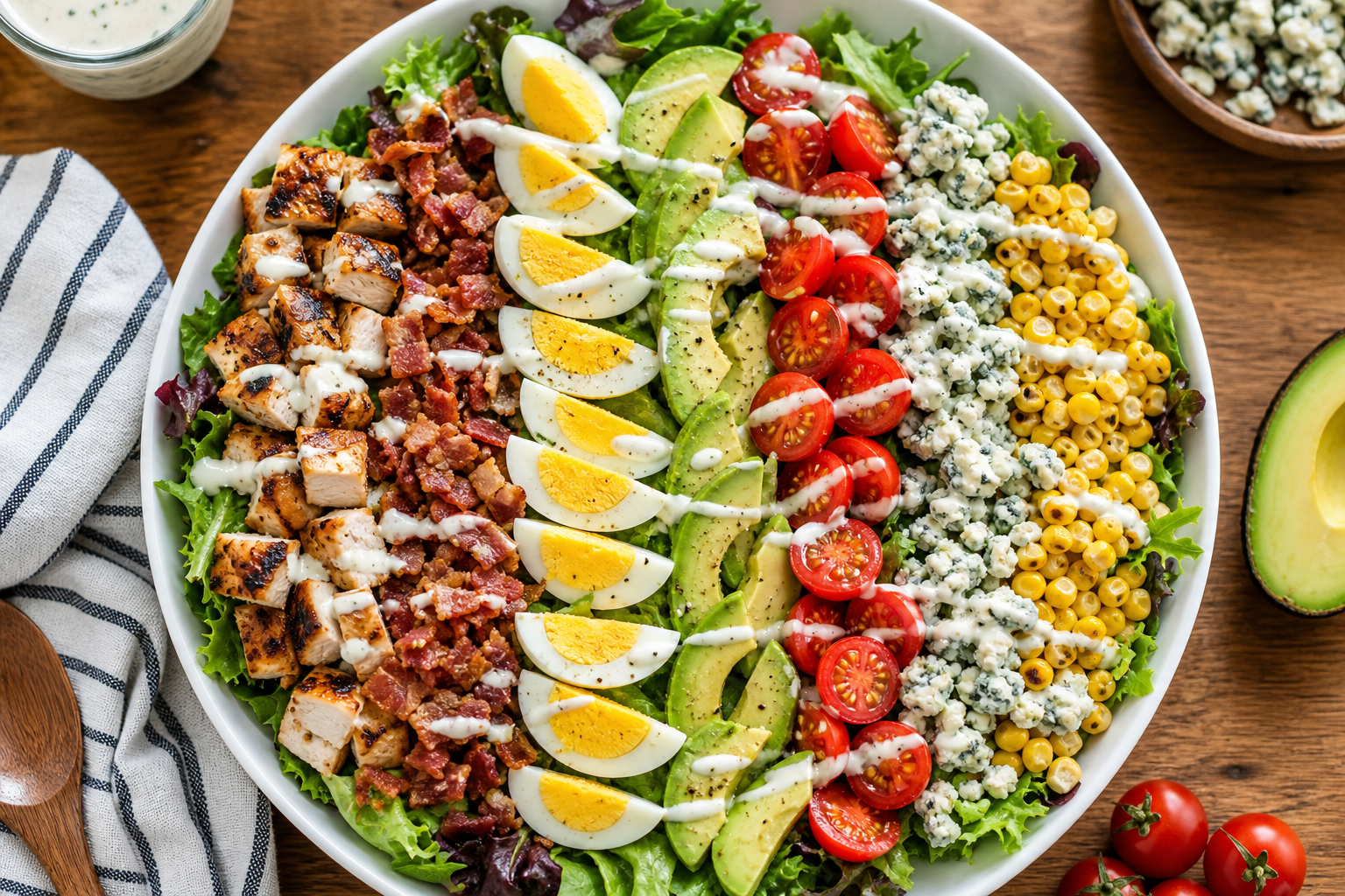 Ultimate BBQ Chicken Cobb Salad