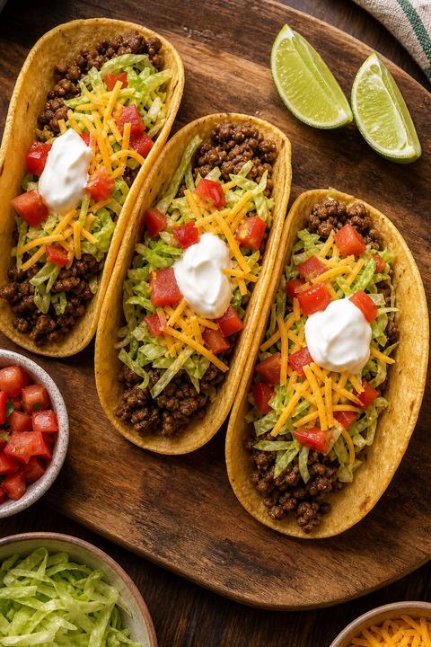 Ultimate Baked Ground Beef Tacos