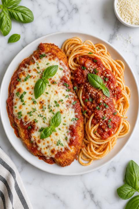 The Ultimate Crispy Chicken Parmesan