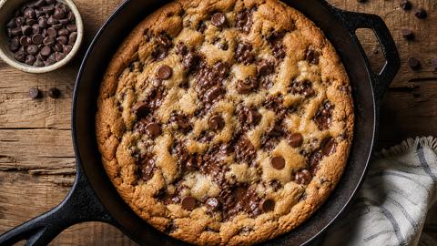 The Ultimate Chocolate Chip Skillet Cookie